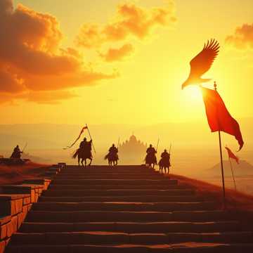 Cover van het nummer Die letzte Kriegerin (Die Rajputen) Symphonic Rock II