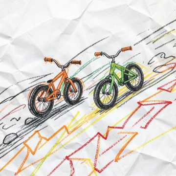 Cover of the song Grodan och Paddan på cykeltur