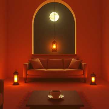 غلاف الاغنية رمضان أهلا