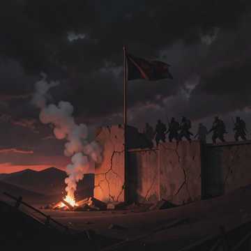 Cover of the song غزاة الليل