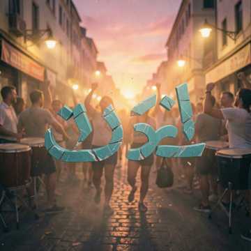 A dal borítója اتكسر وبقى جمع