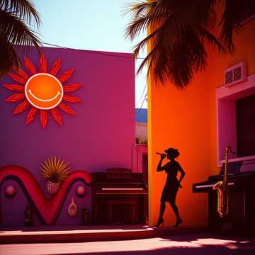 노래 표지 SORRINDO COMO O SOL