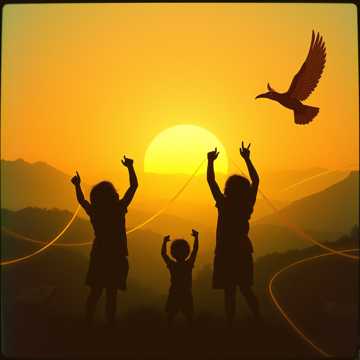 Cover des Liedes Nuestros Hijos Cantan / Our Children Sing