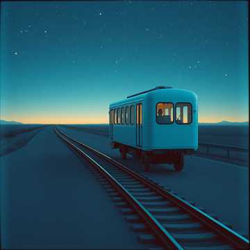 Cover of the song Голубой вагон