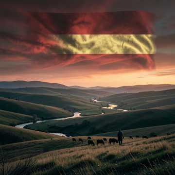 Cover of the song Ember vagyok veled együtt, magyar a hazánk
