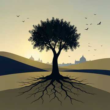 Cover of the song زيتون فلسطين