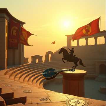 Cover des Liedes Die letzte Kriegerin (Die Weltrepublik) Neapolitan II