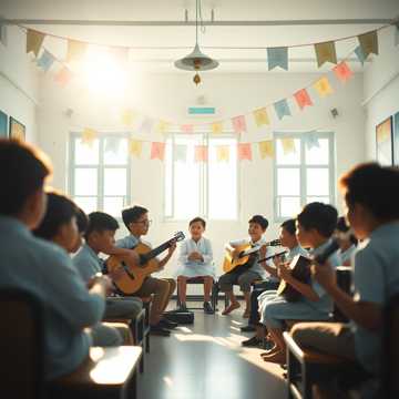 Cover of the song សាលារៀនខ្មែរ