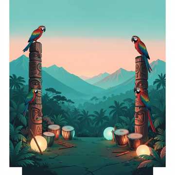 Cover av låten Die letzte Kriegerin (Doppelhochzeit) Teil 4 Peru music V