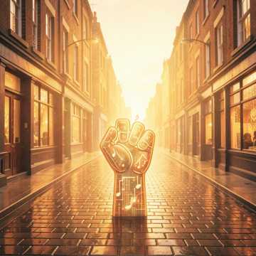 Cover des Liedes London Vote Rise