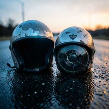 Cover utworu Поліцейський та Байкер