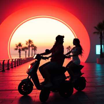 A dal borítója Shop Scoot-E-R-ent