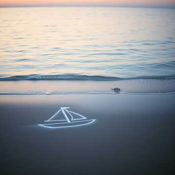 歌曲的封面Тихий разговор волны