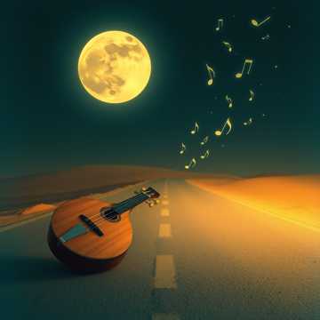 غلاف الاغنية بين الرحيل والعودة