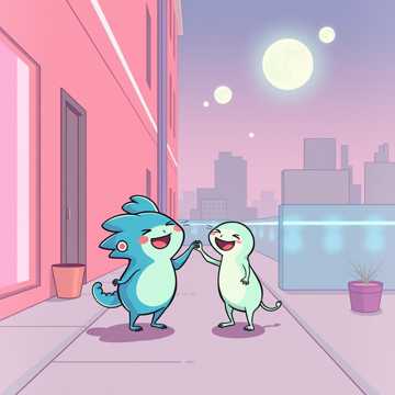 노래 표지 솔이와 솔멍이