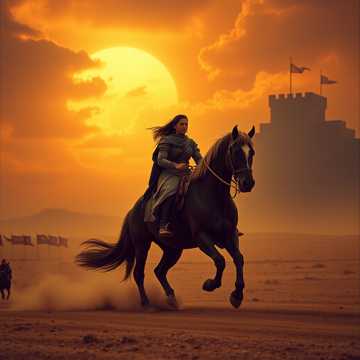 Cover van het nummer Die letzte Kriegerin (Auf der Flucht) Symphonic Rock Version