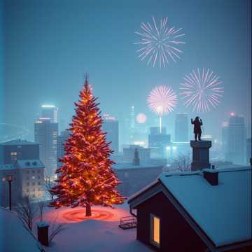 Portada de la canción новый год 9 б