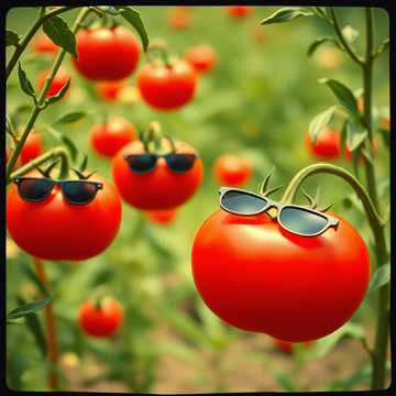 Cover of the song Les Tomates Volantes Attaquent le Soldat Rose