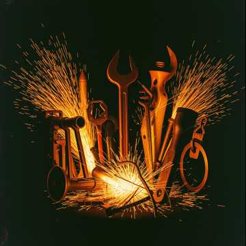 Cover of the song Steel and Sweat