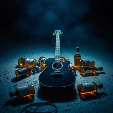 Cover of the song WHISKEY AND MY BLUES