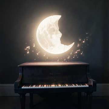 歌曲的封面Paper Wrapped Moon