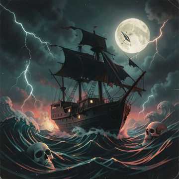 Cover of the song По морям и океанам