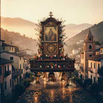 Cover des Liedes Sotto lo Sguardo di Maria La Discesa di Quintiliolo