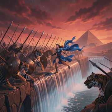 Кавер на песню Die letzte Kriegerin (Die Blut Pyramide) Rock Oper II