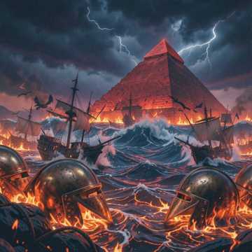 Cover av låten Die letzte Kriegerin (Die Blut Pyramide) VIII