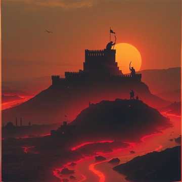 Cover av låten Die letzte Kriegerin (Die Blut Pyramide) Oper