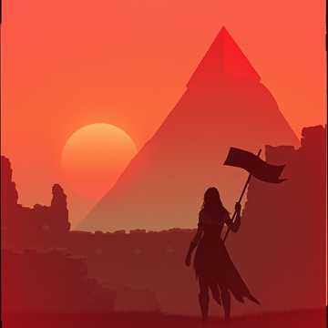 Portada de la canción Die letzte Kriegerin (Die Blut Pyramide) Sirtaki music