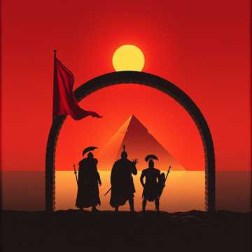 A dal borítója Die letzte Kriegerin (Die Blut Pyramide) Flamenco IV