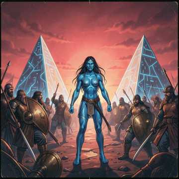 Cover utworu Die letzte Kriegerin (Die Blut Pyramide) XIX