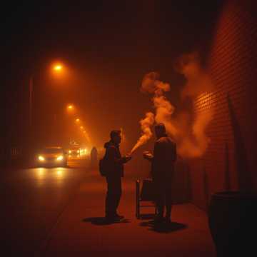 Capa da música Humo Entre Hermanos