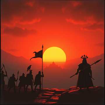 Cover utworu Die letzte Kriegerin (Die Blut Pyramide) Flamenco