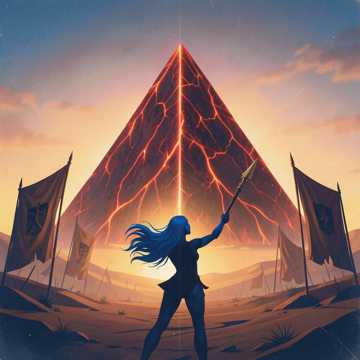 Cover utworu Die letzte Kriegerin (Die Blut Pyramide) arabische Musik II