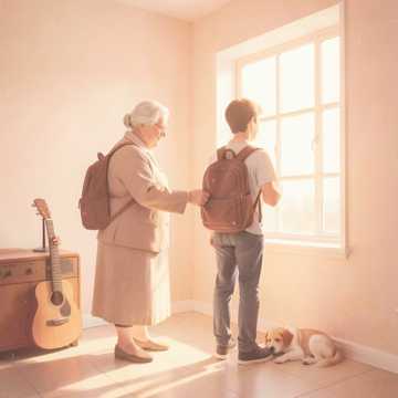 Cover of the song Алёша, бабушкин герой