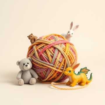 Cover van het nummer Amigurumi ballada