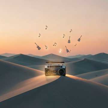 Cover av låten Sahara Drift