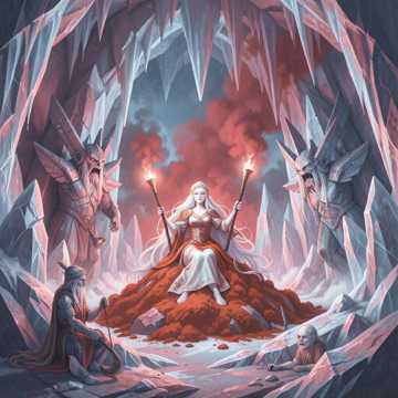 歌曲的封面Die letzte Kriegerin (Die Rote Dame von El Miron) Teil 2 Cantabra Rock II