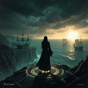 Cover van het nummer Die letzte Kriegerin (Die Gold Piraten) Teil 5 VII