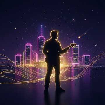 Cover van het nummer Midnight Electric