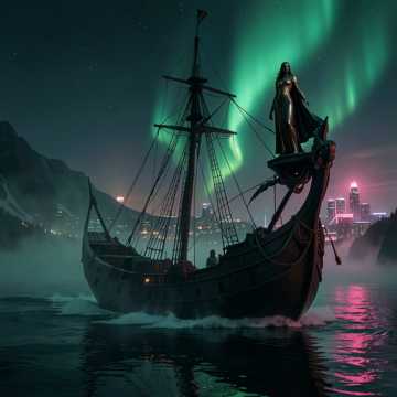 Bìa bài hát Die letzte Kriegerin (Die Gold Piraten) Teil 3 Viking Metal