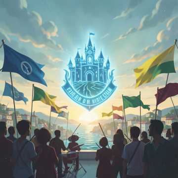 Кавер на песню Una banda d azzurro