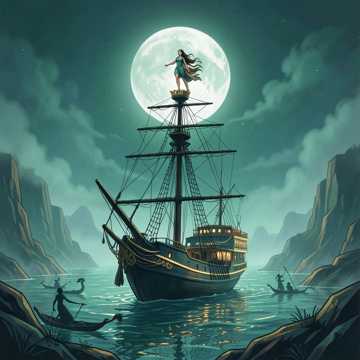 Couverture de la chanson Die letzte Kriegerin (Die Gold Piraten) Teil 3 Neapolitan