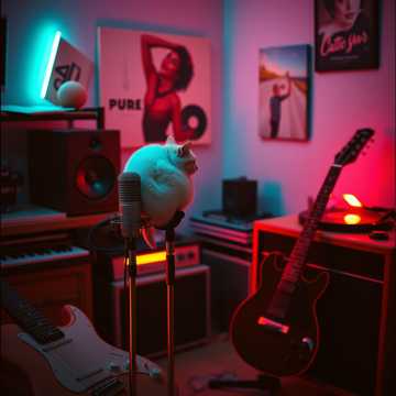 Capa da música rap da miau