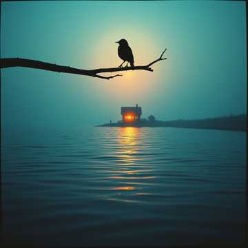 Cover van het nummer Dibawa Langit Gelap