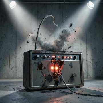 Couverture de la chanson Broken Amp