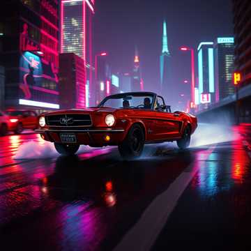 Capa da música Mustang 8