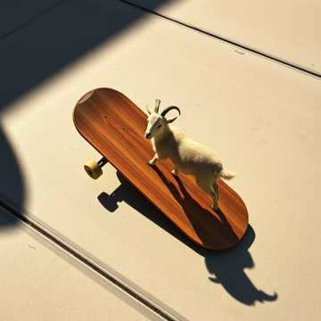 A dal borítója козленок и скейтборт